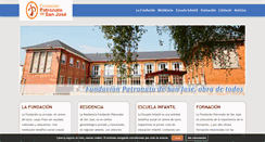 Desktop Screenshot of patronatodesanjose.org